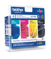 Tinteiro Brother Pack 4 Cores LC1100VALBP