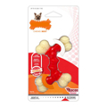 Teether de Cão Nylabone Extreme Chew Duplo Bacon Nylon Termoplástico Tamanho XS