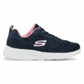 Sapatilhas de Desporto Mulher Skechers Floral Mesh Lace Up W Azul Marinho 37