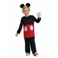 Fantasia para Crianças Mickey Mouse Classic 2 Peças Preto S 3-4 Anos