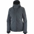 Casaco de Esqui Salomon Snow Rebel Mulher Cinzento L