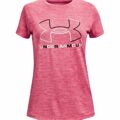 Camisola de Manga Curta Infantil Under Armour Cor de Rosa 18-20 Anos