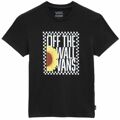 Camisola de Manga Curta Infantil Vans Sunlit Crew Preto S