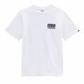 Camisola de Manga Curta Infantil Vans Global Stack Po-b Branco 10-12 Anos