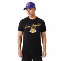 Camisola de Manga Curta Homem New Era Script La Lakers XL