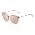 óculos Escuros Femininos Jimmy Choo Vic-f-sk-fwm-nude ø 64 mm