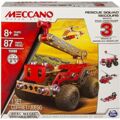 Playset Meccano 3 Model Set 87 Peças