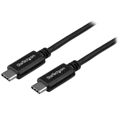 Cabo USB C Startech USB2CC50CM 0,5 M Preto