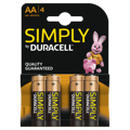 Pilhas Duracell Simply AA