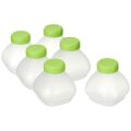 Conjunto de Copos Seb Yogurt Bottles To Drink 6 Unidades
