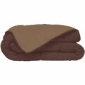 Enchimento Nórdico Poyet Motte Calgary Moka Chocolate 200 X 200 cm 400 G /m²