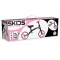 Bicicleta Infantil Skids Control sem Pedais Preto Cor de Rosa