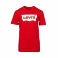 Camisola de Manga Curta Infantil Batwing Levi's 85746RDH294224 Vermelho (16 Anos)