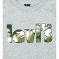 T-shirt Levi's Camo Poster Logo Gray Cinzento 5 Anos