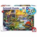 Puzzle Schmidt Spiele Dinosaurs Figuras 60 Peças