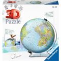 Puzzle 3D Ravensburger Single Color Globe Unique 540 Peças