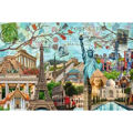 Puzzle Ravensburger 17118 Big Cities Collage 5000 Peças