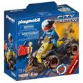 Playset Playmobil City Action Offroad Quad 19 pcs