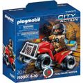 Playset Playmobil City Action Firefighters - Speed Quad