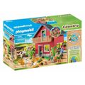 Playset Playmobil 71248 Country Furnished House With Barrow And Cow 137 Peças