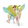Figuras de Ação Schleich Fairy Surah With Glitter Pegasus Plástico