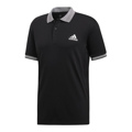 Polo de Manga Curta Homem Adidas Club Solid Polo DX1806 Preto XS