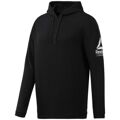 Polar com Capuz Homem Reebok Fleece Oth Hood EC0880 Preto