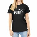 Camisola de Manga Curta Mulher Puma Logo Tee 586774 01 Preto L