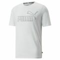 T-shirt Puma Essentials Elevated Branco Homem 2XL