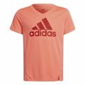 Camisola de Manga Curta Infantil Adidas Designed To Move Salmão 7-8 Anos