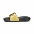 Chinelos para Mulher Puma Popcat 20 Iridescente Dourado Preto 38