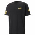 Camisola de Manga Curta Homem Puma Power Summer Preto Unissexo 2XL