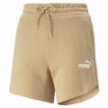 Calções de Desporto Puma Essentials 5" High Waist Bege XS