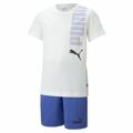 Conjunto Desportivo para Crianças Puma Logolab Set B Branco 10 Anos