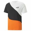 T-shirt Puma Power Cat Laranja Escuro Homem XL