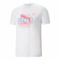 Camisola de Manga Curta Unissexo Puma Classics Branco S