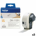 Etiquetas para Impressora Brother DK-11201 Branco 29 X 90 mm Preto Preto/branco (3 Unidades)