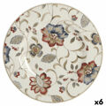 Prato para Sobremesas Queen´s By Churchill Jacobean Floral Cerâmica Servies 21,3 cm (6 Unidades)