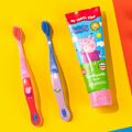 Escova de Dentes para Crianças Peppa Pig Cor de Rosa Azul (2 Unidades)
