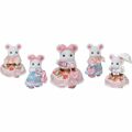 Playset Sylvanian Families The Fashion Suitcase And Big Sister Marshmallow Mouse For Children