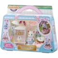 Playset Sylvanian Families The Fashion Suitcase And Big Sister Marshmallow Mouse For Children