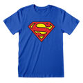 Camisola de Manga Curta Superman Logo Azul Unissexo S