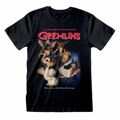 Camisola de Manga Curta Gremlins Homeage Style Preto Unissexo S