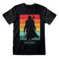 Camisola de Manga Curta The Mandalorian Spectrum Preto Unissexo M