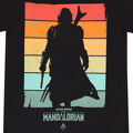 Camisola de Manga Curta The Mandalorian Spectrum Preto Unissexo S