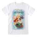 Camisola de Manga Curta The Little Mermaid Classic Poster Branco Unissexo S