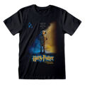 Camisola de Manga Curta Harry Potter Dobby Poster Preto Unissexo XXL
