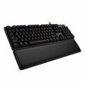 Teclado Bluetooth com Suporte para Táblete Logitech G513 Carbon Lightsync Rgb Mechanical Gaming Keyboard, Gx Brown