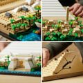 Playset Lego 21058 Architecture The Great Pyramid Of Giza 1476 Peças