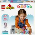 Jogo de Construção Lego Duplo Disney 10418 Elsa And Bruni In The Enchanted Forest Multicolor